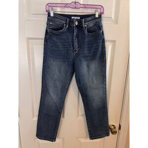 STS Blue paisley high rise jeans size 27